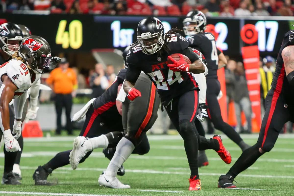 Atlanta Falcons veteran Cordarrelle Patterson stepped up while star rookie running back Bijan Robinson wasn't at full strength. 